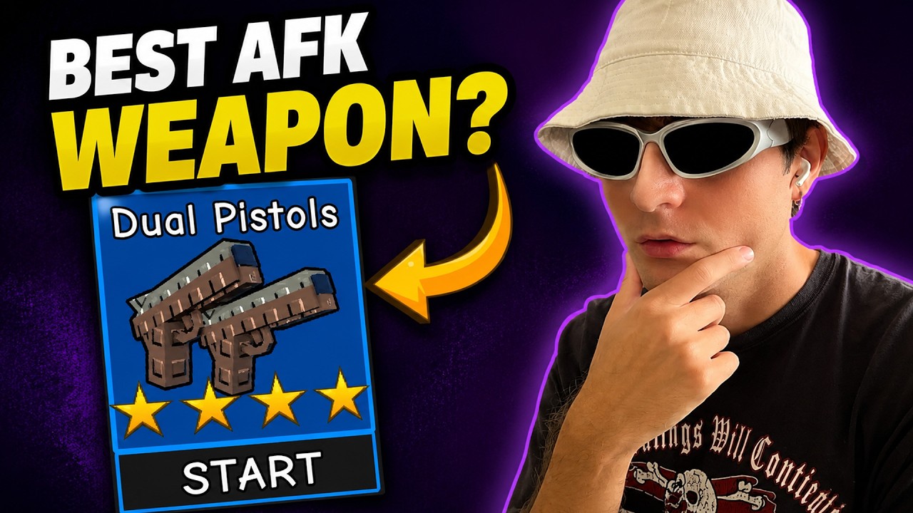 The ONLY Weapon You Need to AFK Farm in Survive Zombie Arena