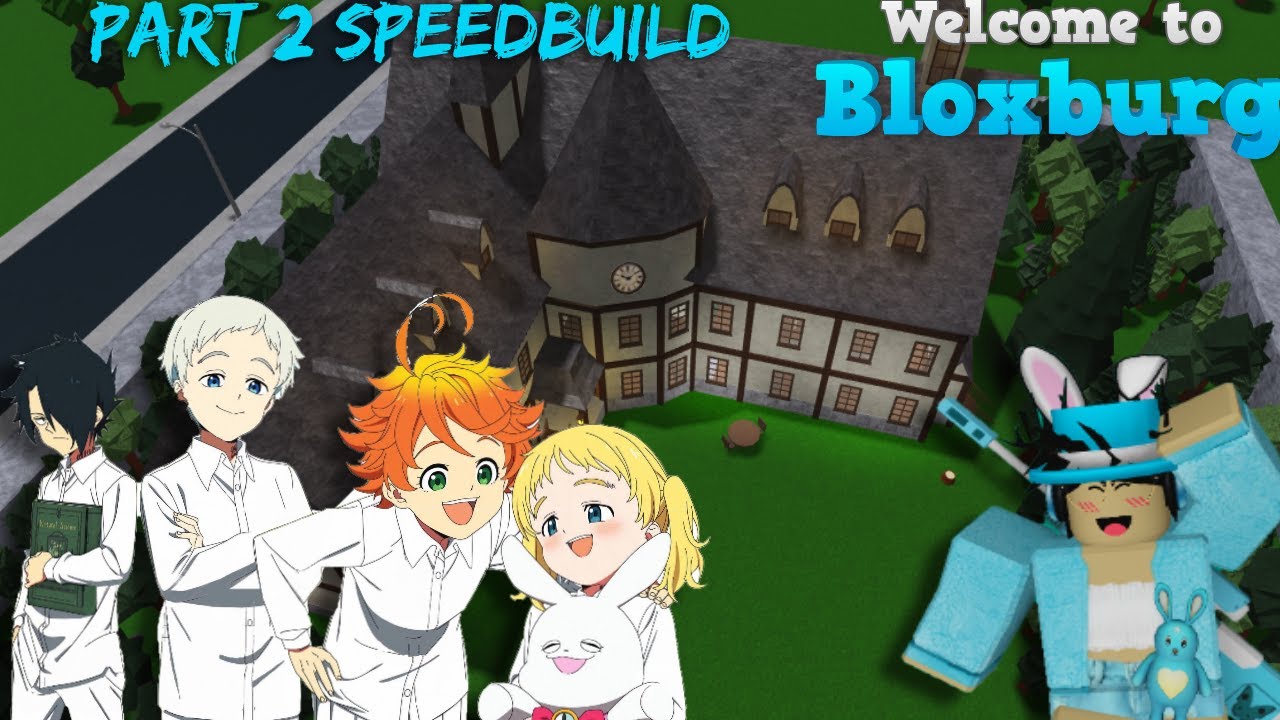 (ROBLOX) Grace Field House The Promised Neverland | Bloxburg Speedbuild part 2