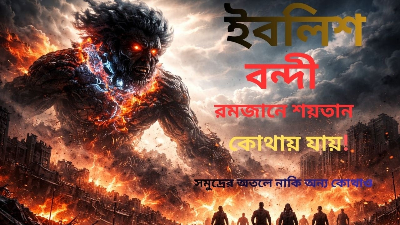 রমজানে শয়তান কোথায় বন্দি থাকে? | জান্নাতের রাইয়ান দরজা ও জাহান্নামের রহস্য #islamicvideos #quran