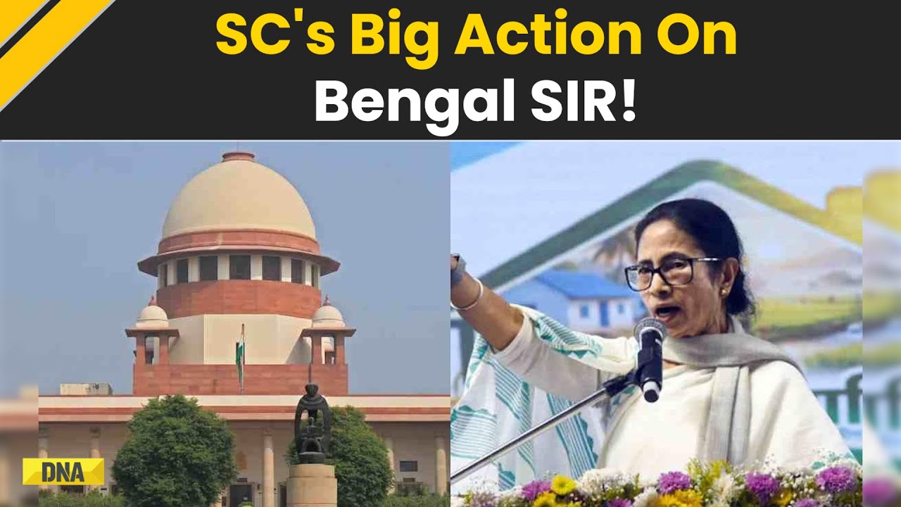 Mamata Banerjee Vs EC: SC Issues Showcause Notice To Bengal DGP Over Vandalism During Bengal SIR