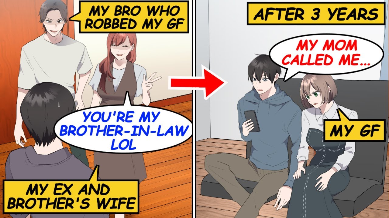 My bro took my gf and married her to live with our family. 3 years after I left home... [Manga]