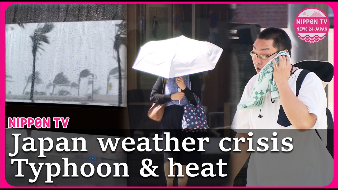 Japan faces triple weather threat: Landslide, typhoon and dangerous heat