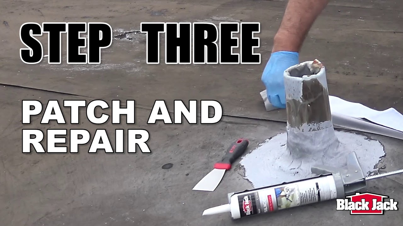 How To Apply Silicone Roof Coatings Using Black Jack® Silicone