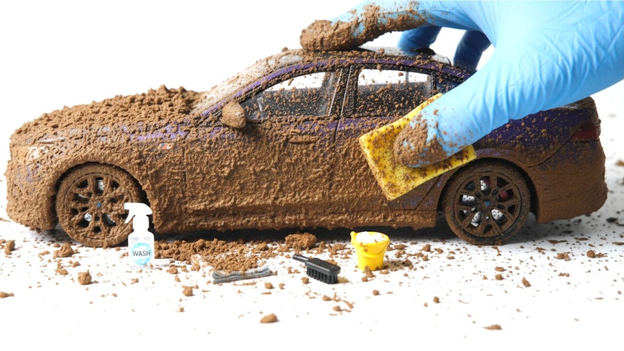 Super Realistic Cleaning of a 118 BMW i5 M60