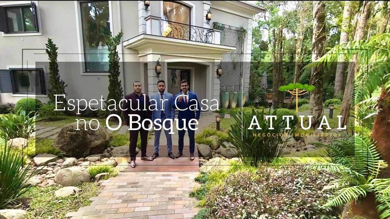 ESPETACULAR CASA NO CONDOMINIO O BOSQUE EM GRAMADO!