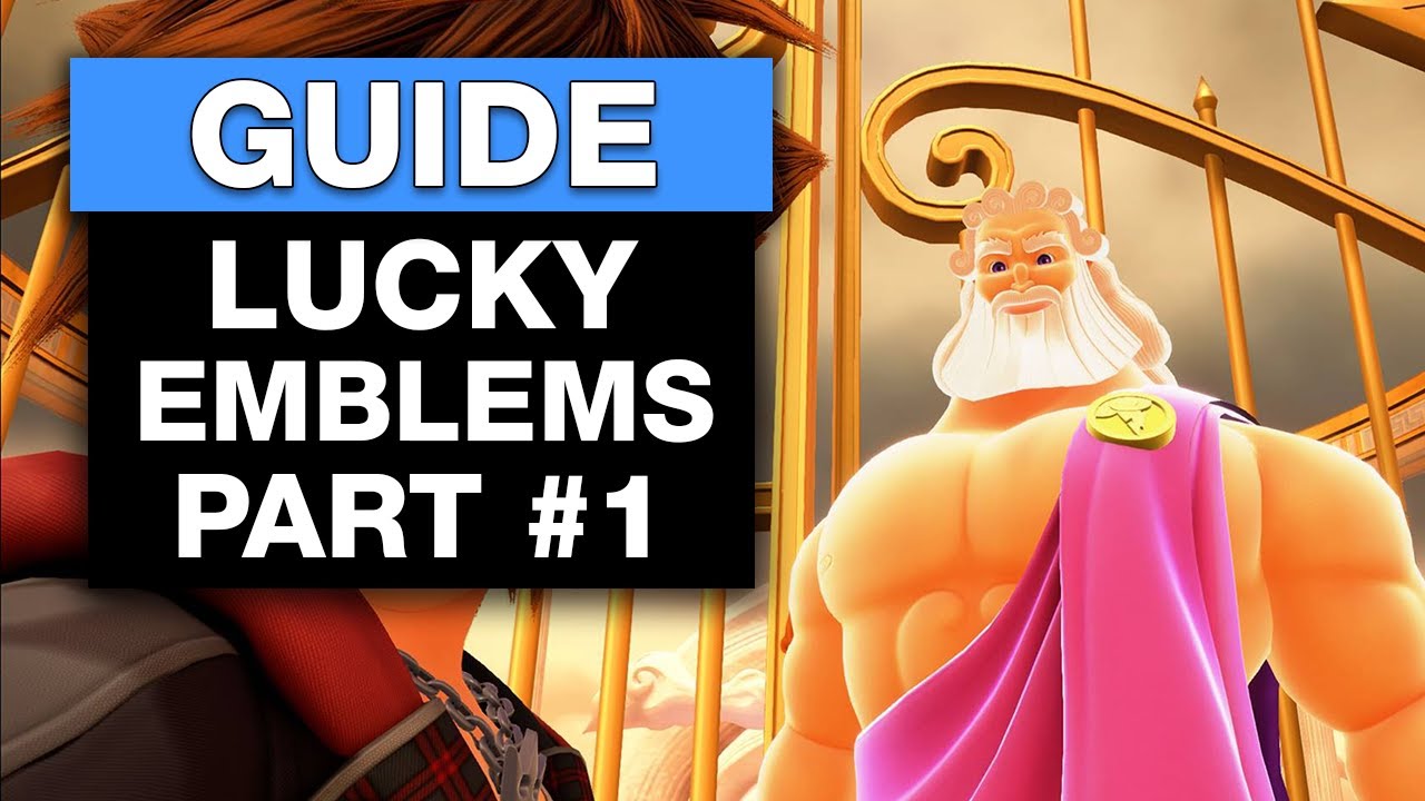 Kingdom Hearts III - Olympus 100% Lucky Emblem Guide | Gaming Instincts