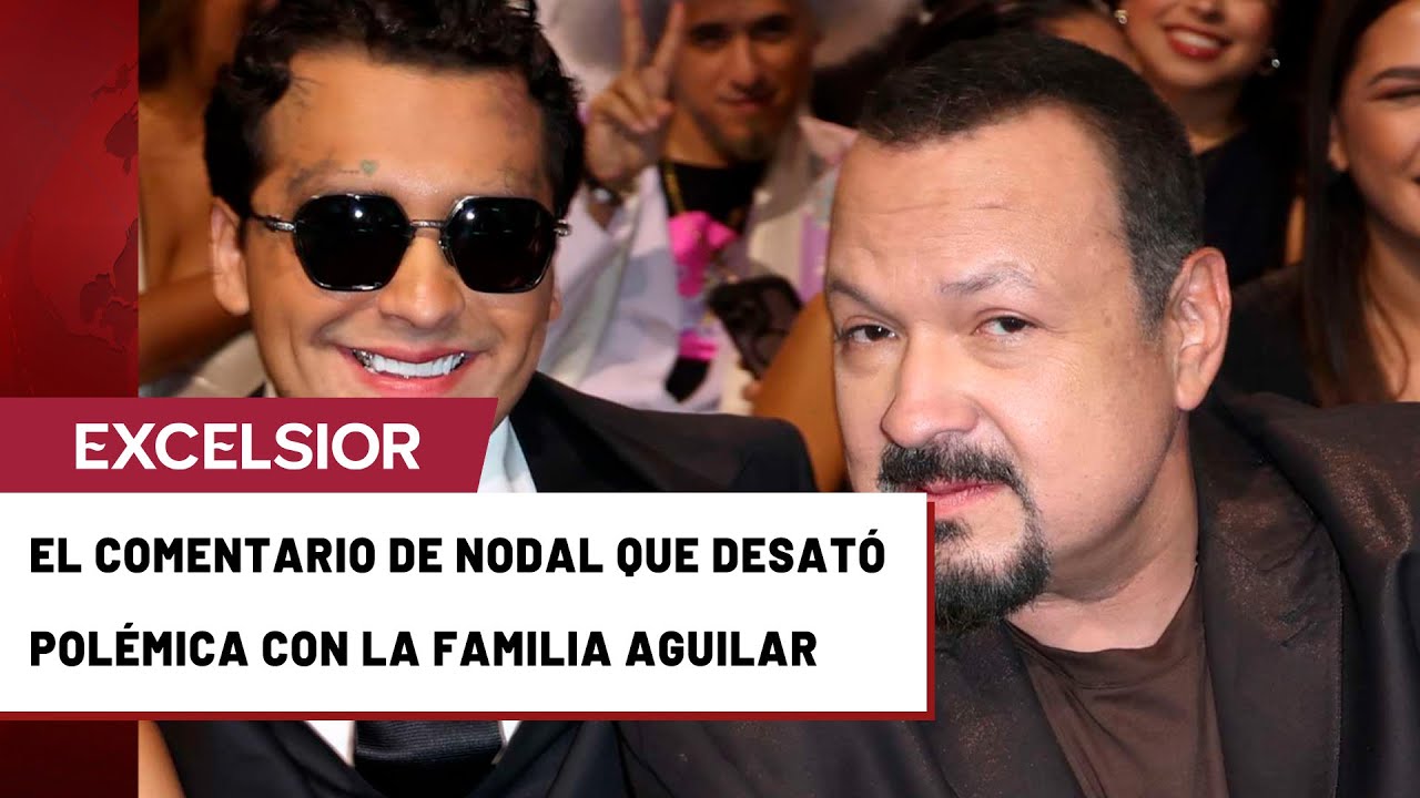 Christian Nodal genera polémica por comentario hacia Pepe Aguilar en Monterrey