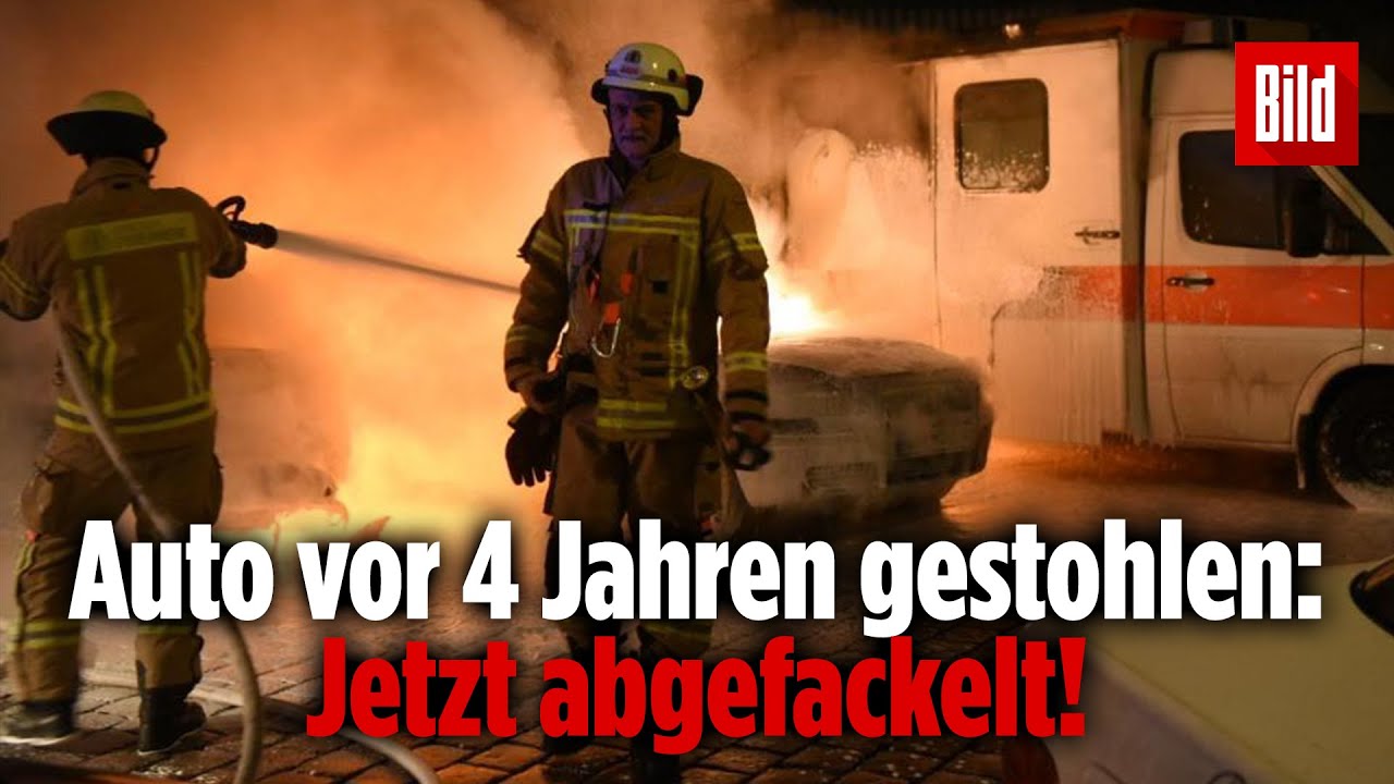 Mutmaßlicher Auto-Brandstifter in Berlin gefasst – mehrere Fahrzeuge in Flammen