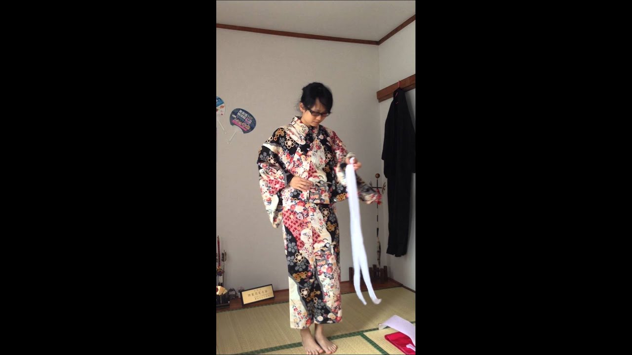 浴衣穿法教學1~朝顏著物(朝顏和服工作室)製作