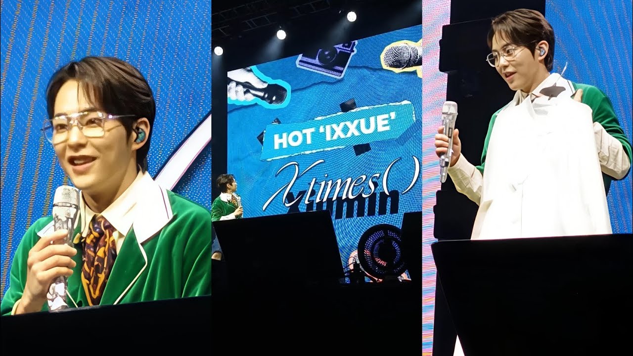 XIUMIN - Hot 'IXXUE': 3rd Question | 2025 XIUMIN FAN CONCERT X Times ( ) in Manila | Fancam