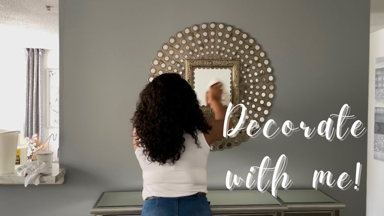 DECORATE WITH ME| LIVINGROOM IDEAS #apartmentdecor #decoratewithme