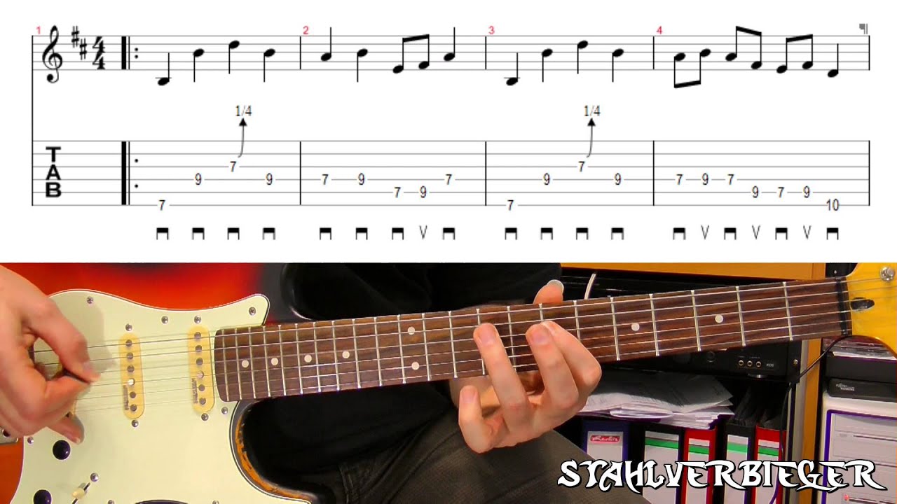 Gitarre lernen - Grooven mit der Pentatonik