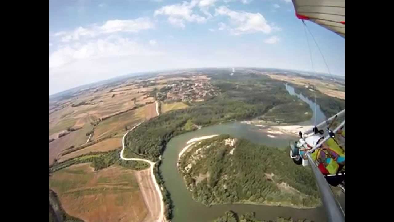 Ušće Mure u Dravu iz zraka (2012)
