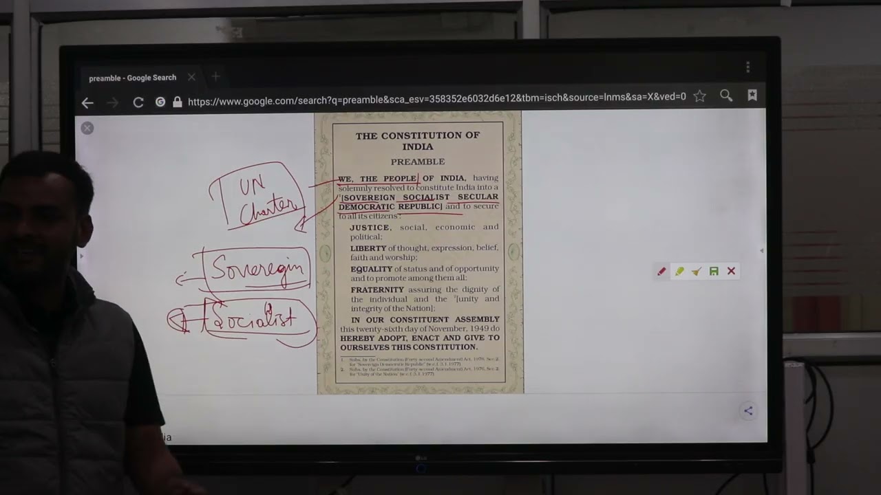 Preamble of Indian Constitution