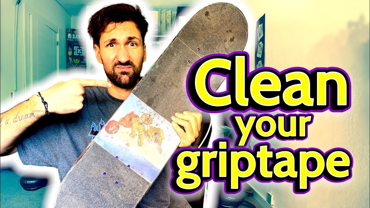 🤯COMO LIMPIAR TU LIJA DE SKATE fácil // HOW TO CLEAN YOUR SKATE GRIPTAPE easy 🤯