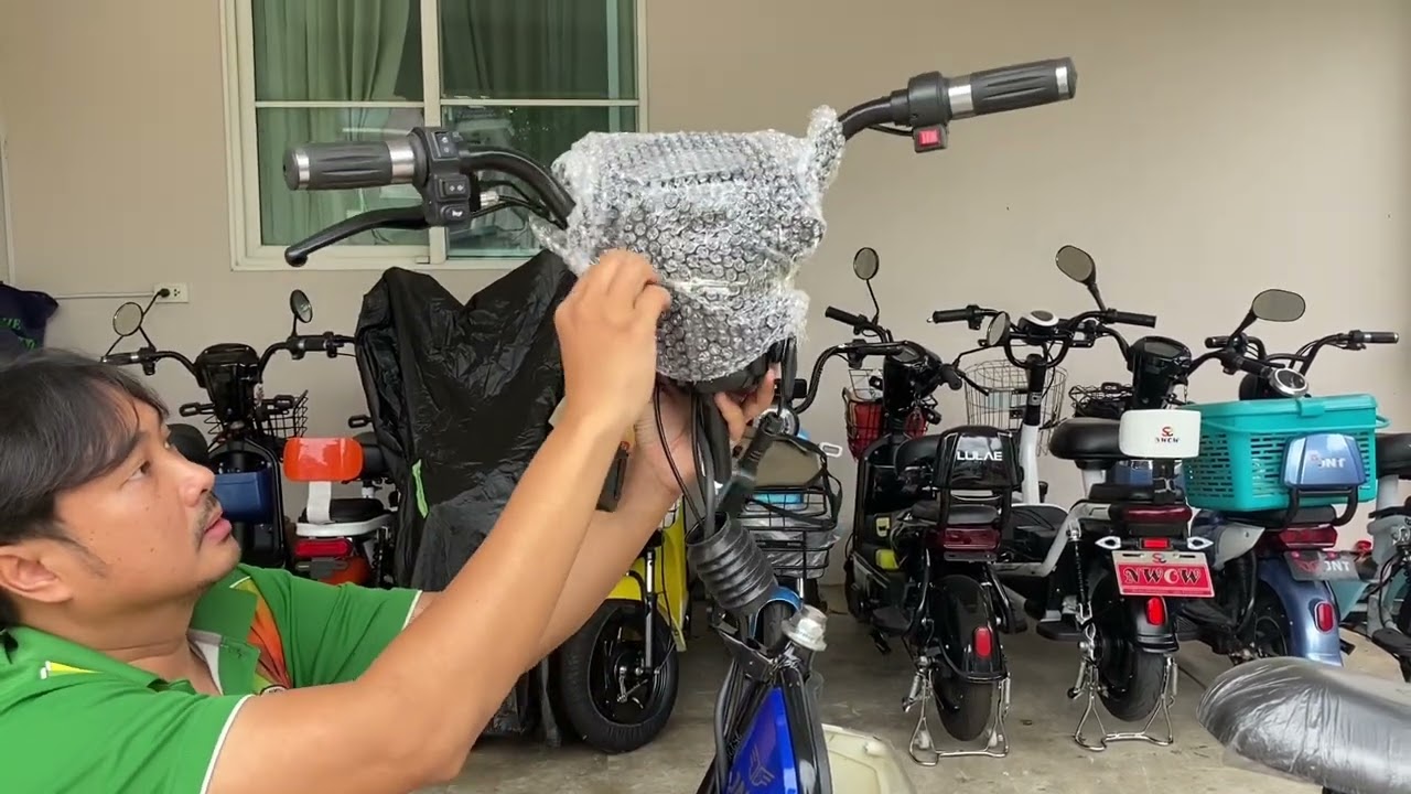 ขั้นตอนการประกอบรถจักรยานไฟฟ้า (ดูจบประกอบได้แน่นอน)
