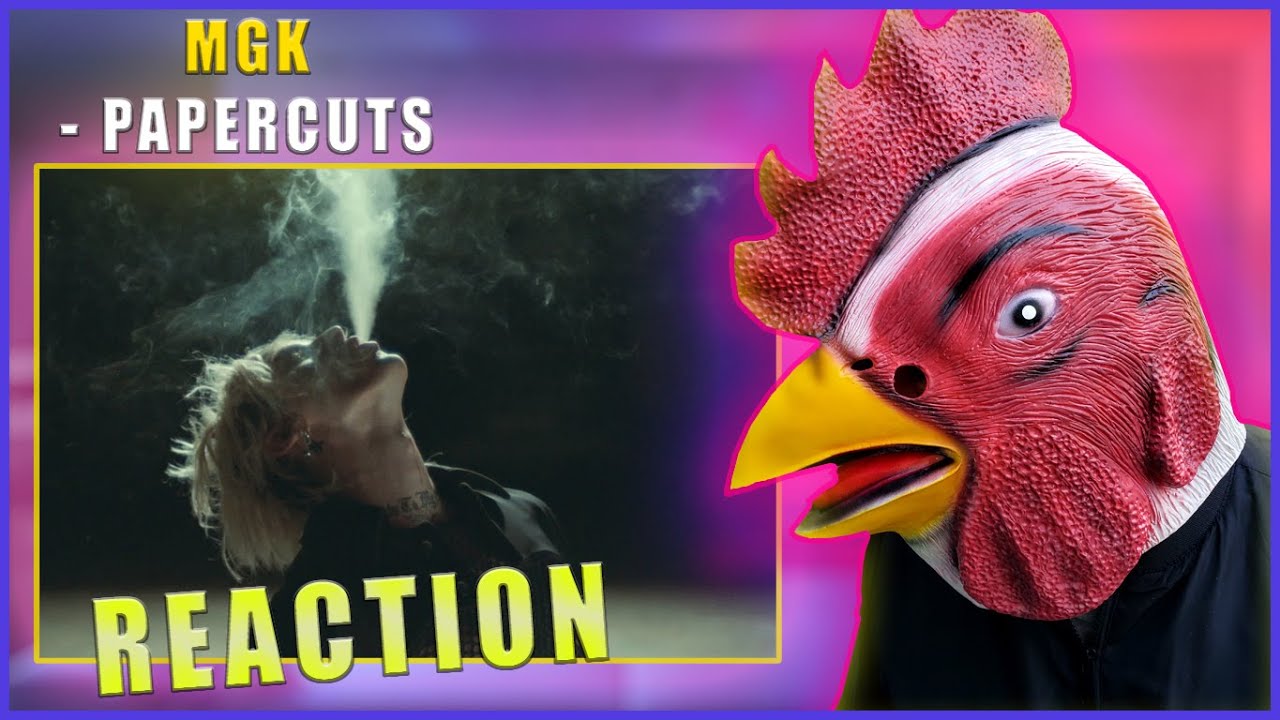Machine Gun Kelly - Papercuts | ROOSTER REACTS