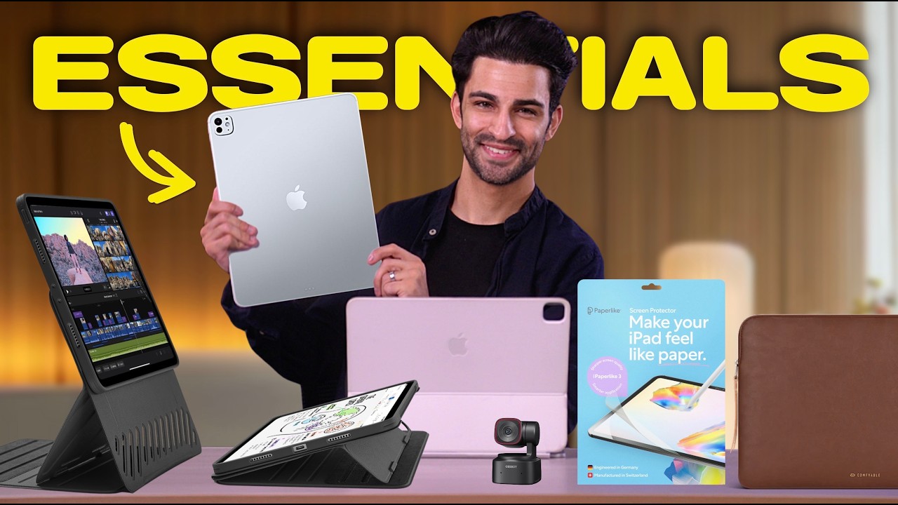 Лучшие аксессуары для iPad Pro/Air, которые вам НЕОБХОДИМЫ в 2026 году! ✨