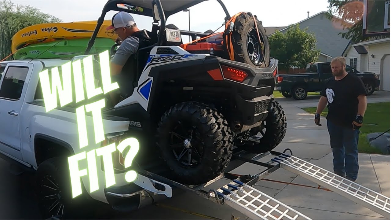 DIY Truck Bed Extender for Hauling a RZR Side by Side