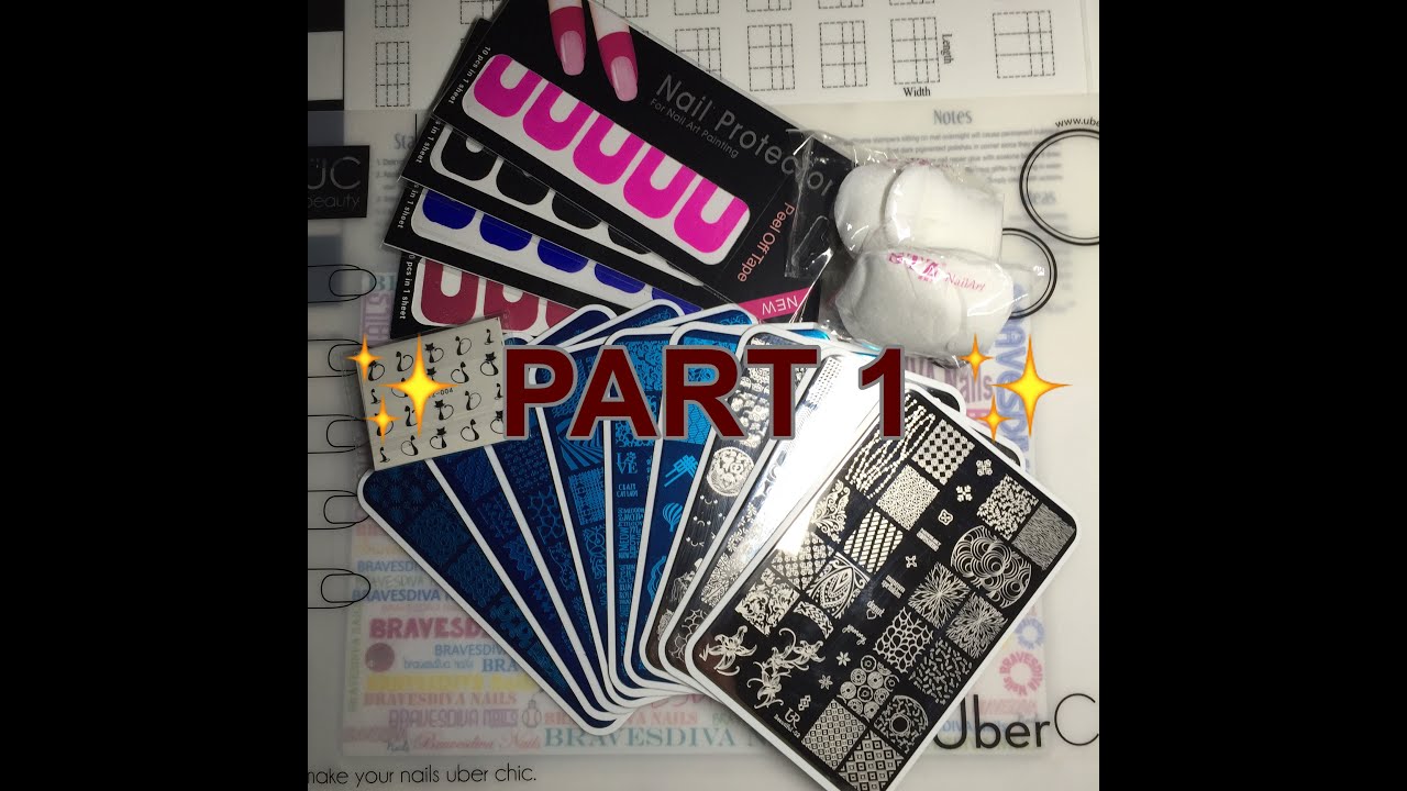 Nail Art Review | UR Beautiful Plates (UberChic Dupes) + How To Clean Your Stamping Plates