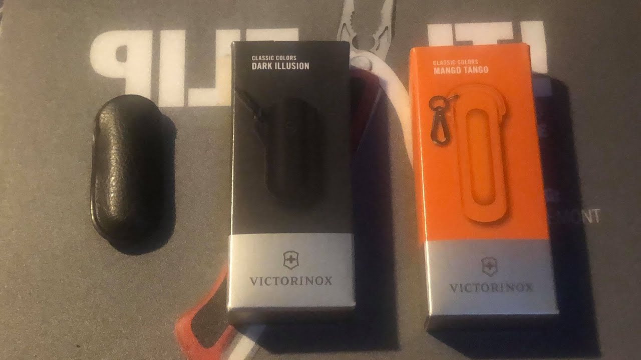 Victorinox classic colors carrying cases review