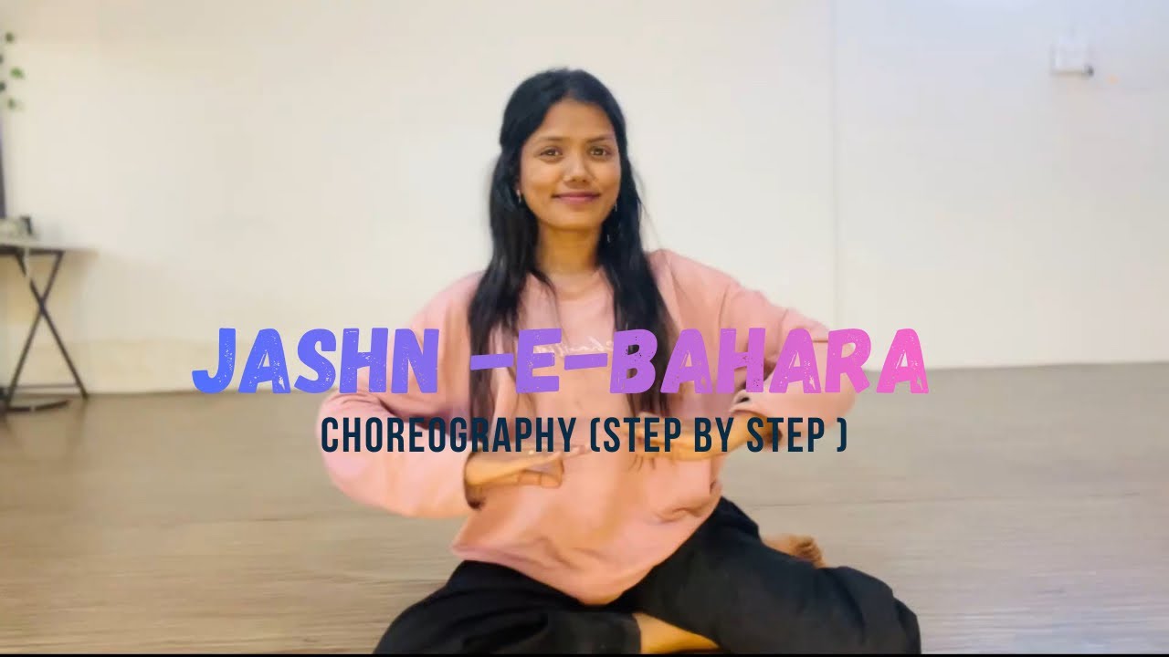 Jashn-E-Bahara | Sitting Dance Choreography | Step-by-Step Tutorial 💃