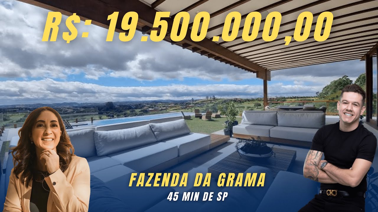 Casa de luxo | Condominio Fazenda da Grama | R$19.500.000,00 | Itupeva-SP