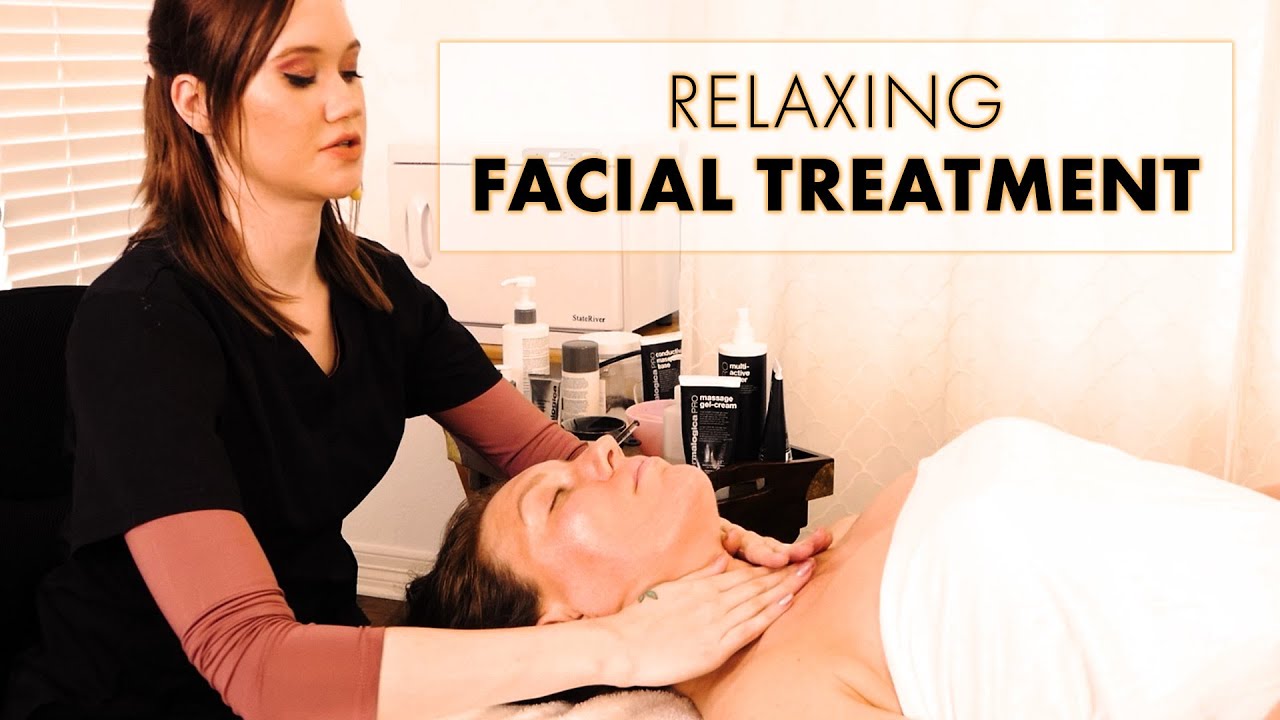 Best Massage Facial Treatment, Spa & Relaxing, Reduce Stress & Wrinkles, Face Mask Multivitamin