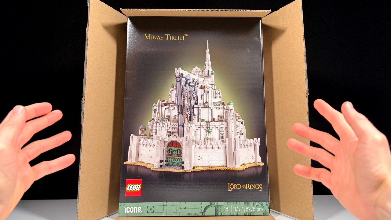 No Stickers: LEGO Minas Tirith Unboxing! | Lord of the Rings Set 10333