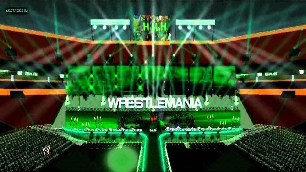 WWE Stage End Of Era Match - Wrestlemania 28 [SPECIAL 1 YEAR]