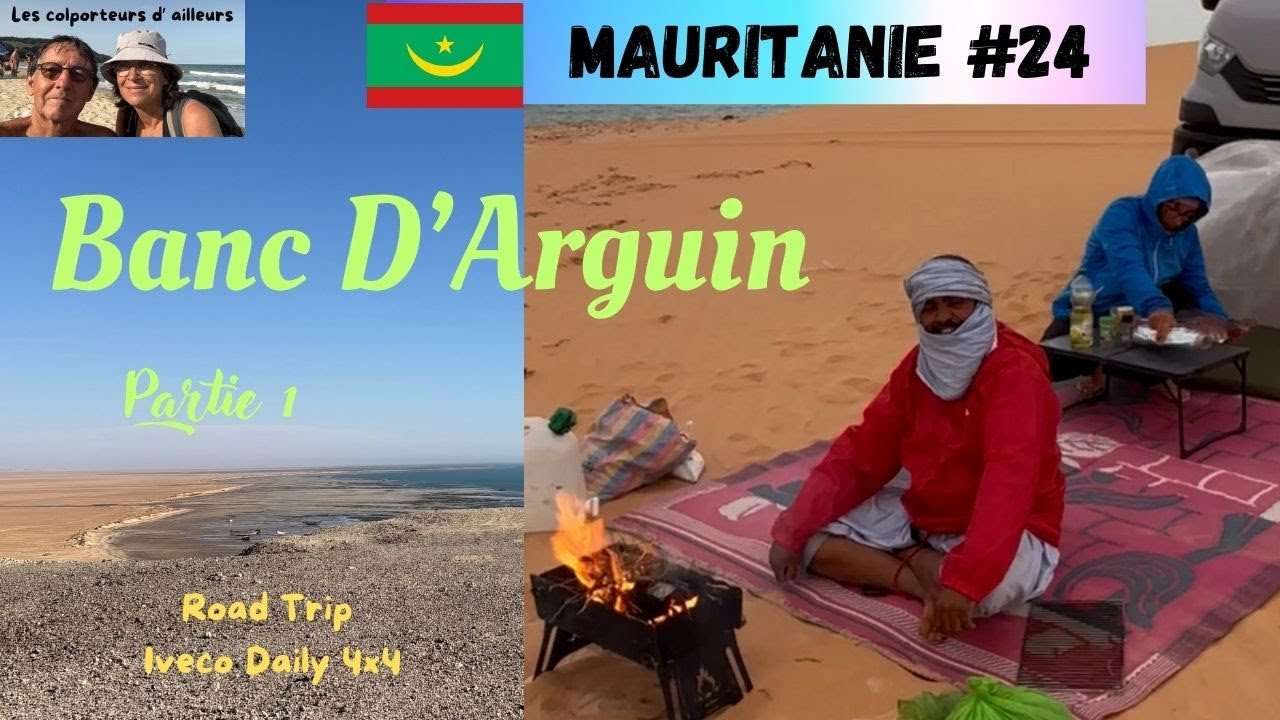 #mauritanie #roadtrip #offroad:  la traversée du  Banc d'Arguin. Part:1. #ivecodaily4x4 #camper4x4