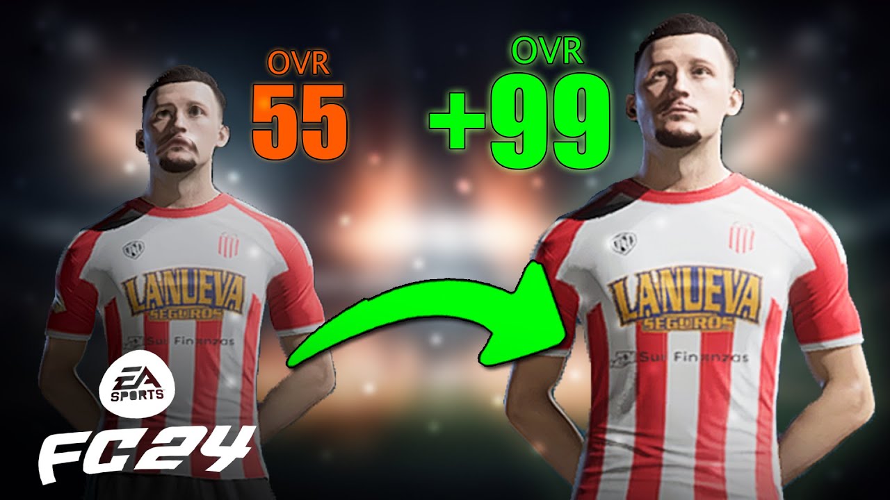 Paso a paso para POTENCIAR tus FUERZAS BASICAS 💎 en tu modo carrera FC 24 cantera.