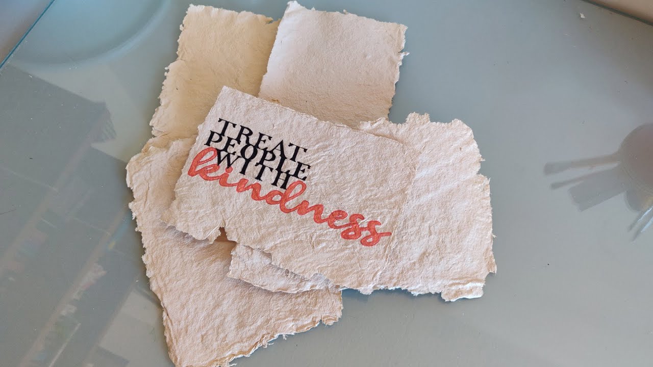 DIY: Aquarela Orgânica e Papel Reciclado
