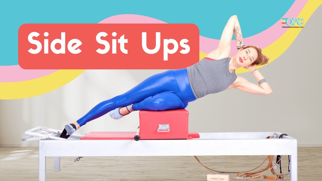 Side Sit Ups on the Reformer | Online Pilates Classes