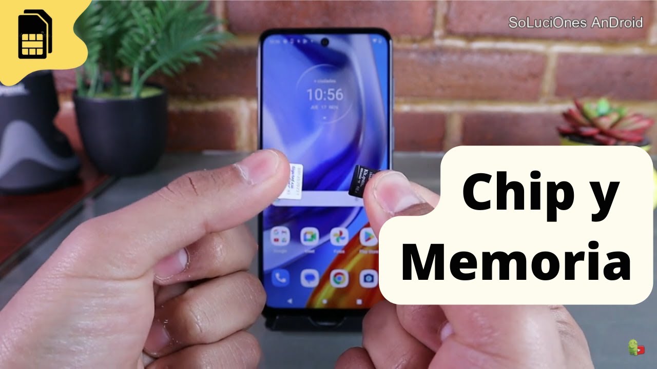 Como Poner CHIP y MEMORIA en el Moto E32s