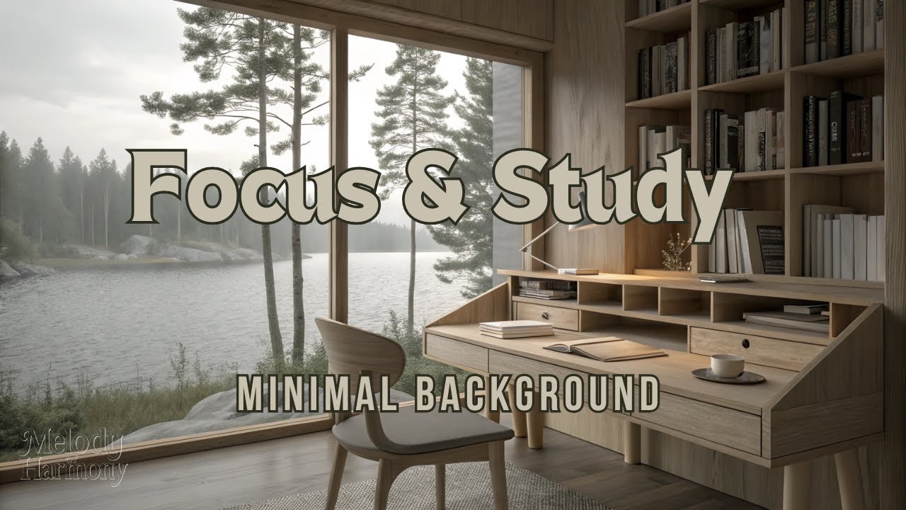 Focus & Study – Minimal  Background