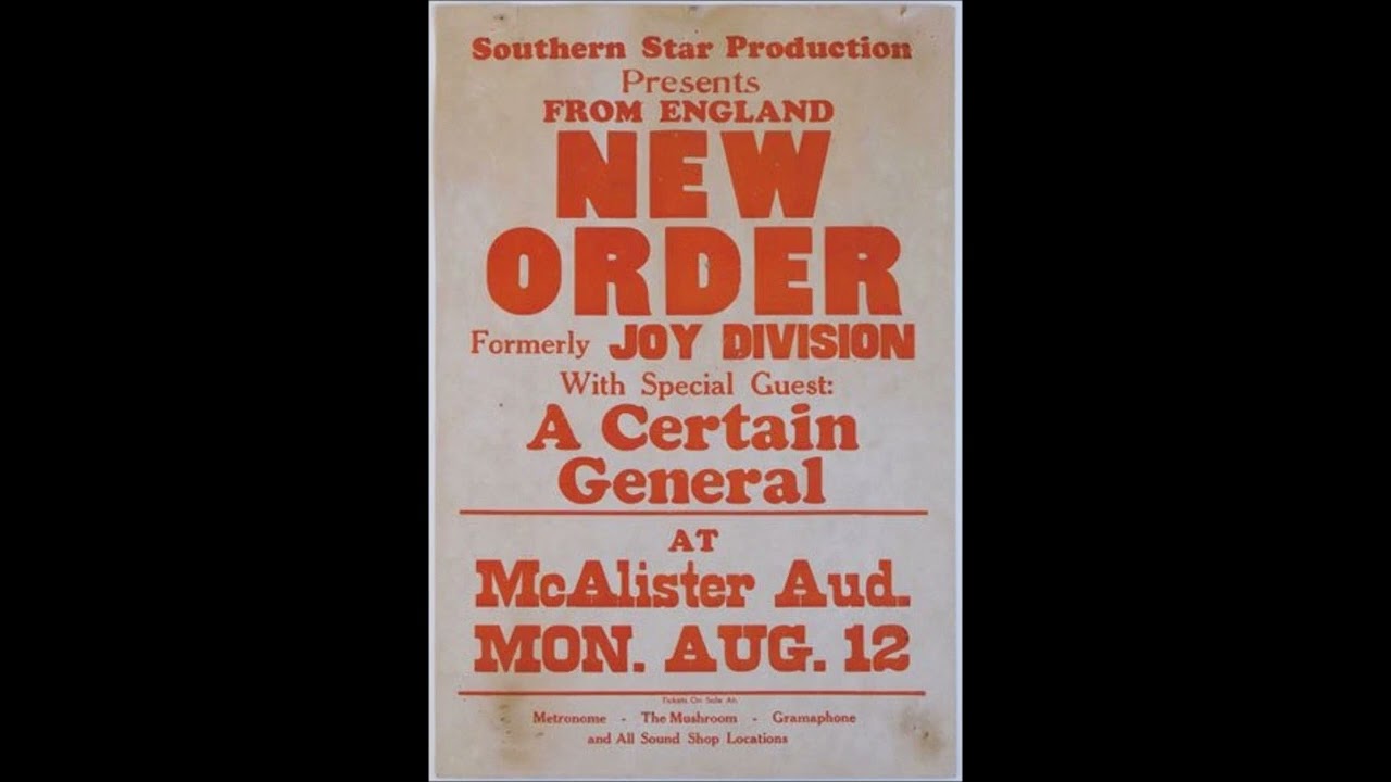 New Order-State Of The Nation (Live 8-12-1985)