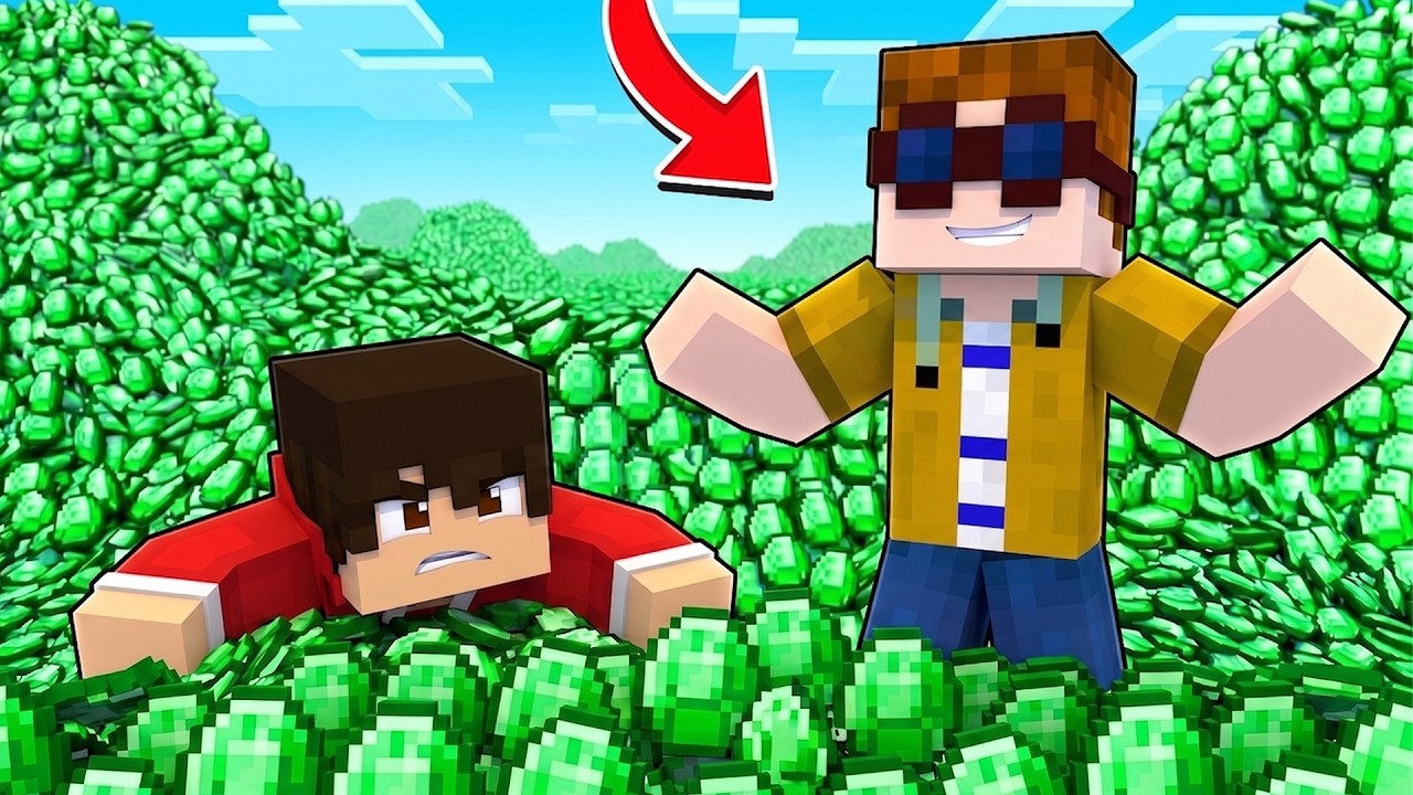Pat FINDET 1.000.000 SMARAGDE in Minecraft!