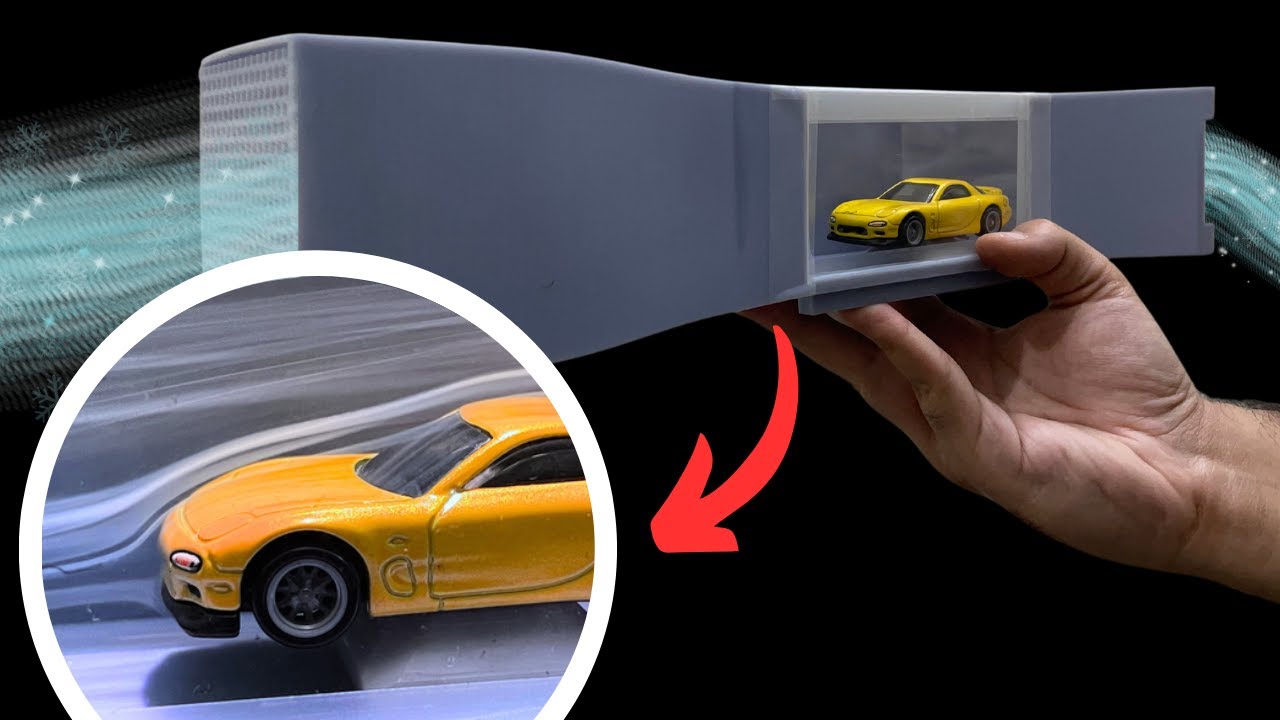 I made a 3D printed Wind Tunnel for my Hot Wheels