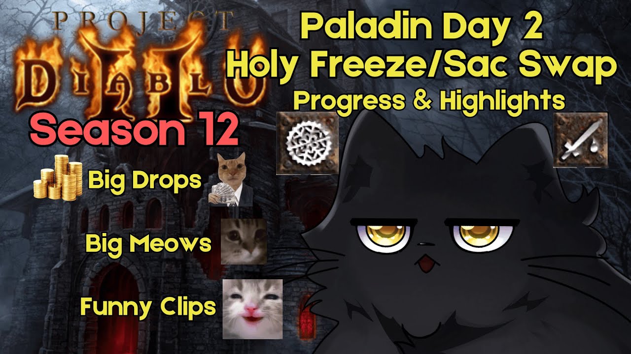Project Diablo 2 S12 &mdash; обновление сборки Paladin, день 2 (замена HFreeze/Sac)