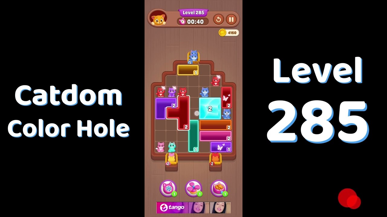 Catdom Level 285 walkthrough | Color Hole 🐱🕳️| Solutionguruji