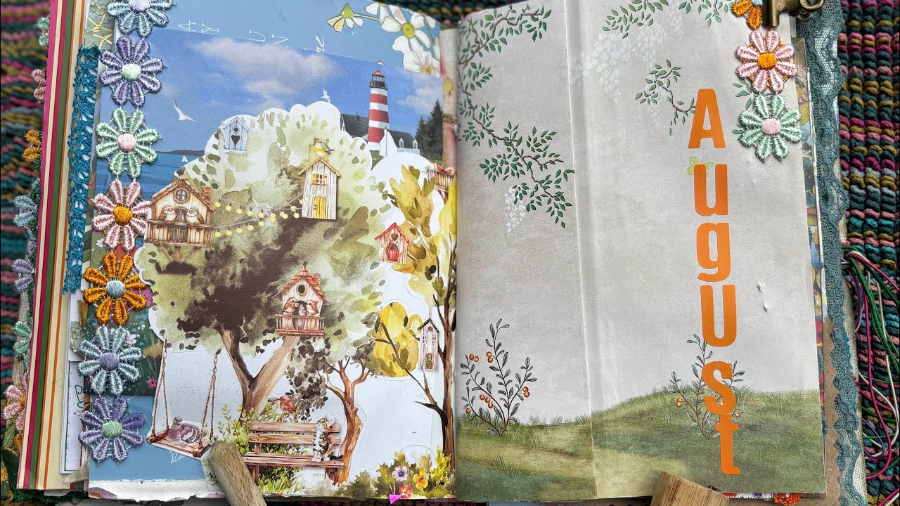 August Pages … My Summer Journal Flip Through 