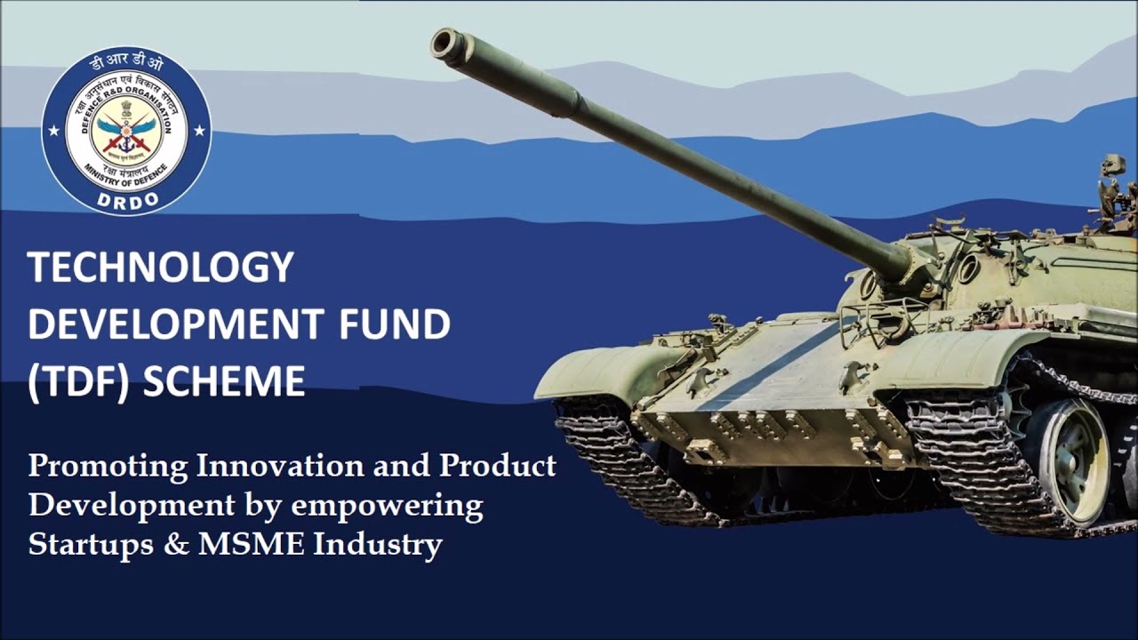 TDF - DRDO empowering Startups & MSME