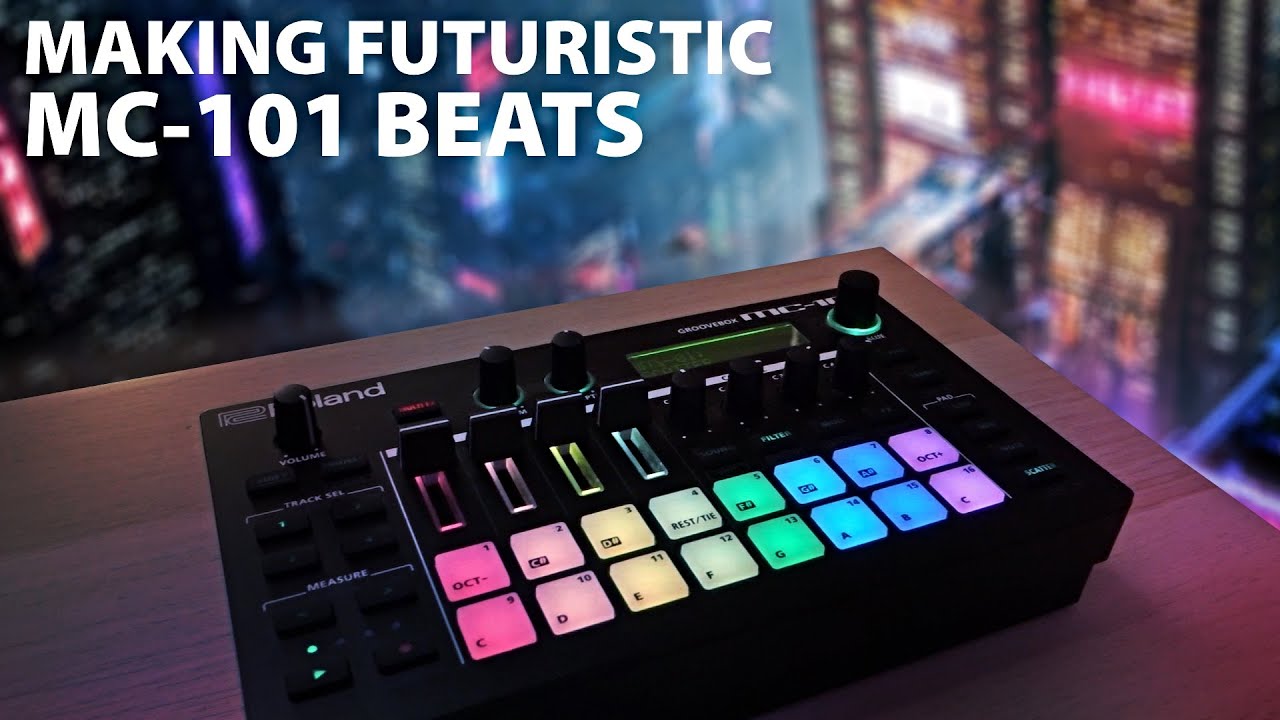 Making Futuristic Beats on the Roland MC-101