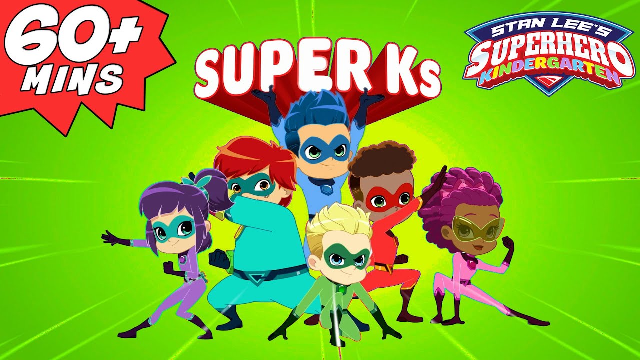 Stan Lee's Superhero Kindergarten 🦸‍♂️ Teamwork FULL Episodes 🦸‍♂️ Super Ks