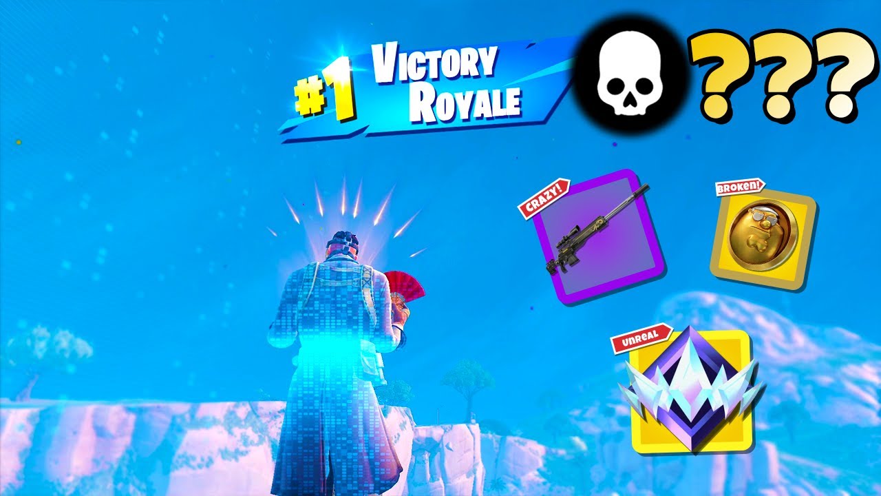 High Elimination Unreal Ranked Solo Win Gameplay (Fortnite Chapter 5 Zero Builds)