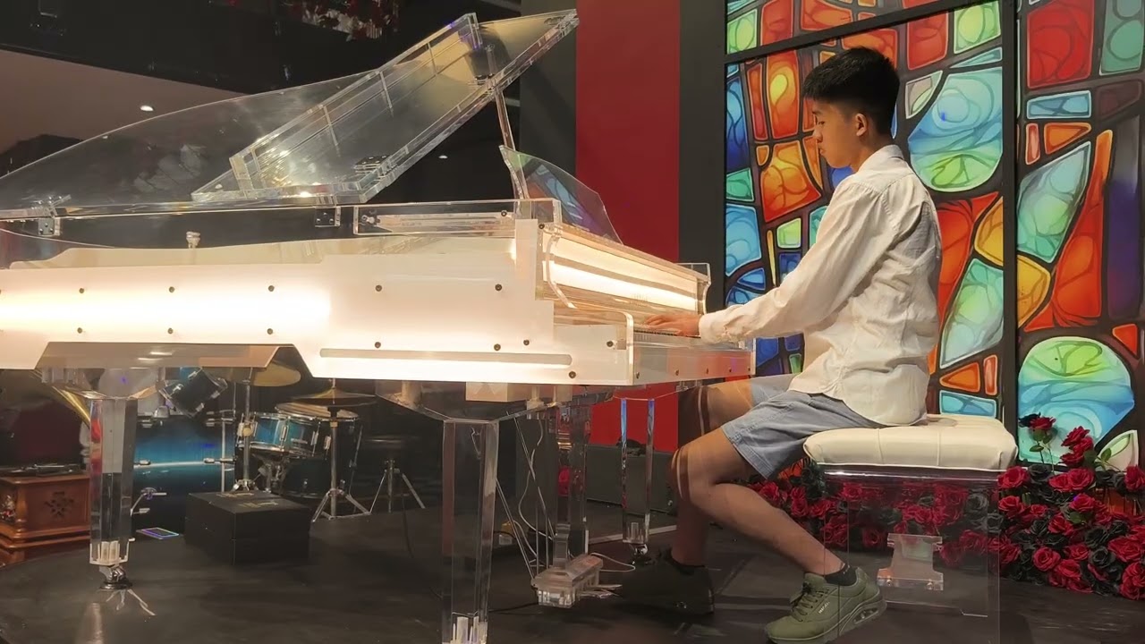 Blue piano