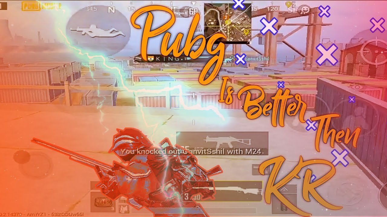 PUBG IS BETTER THEN PUBG KR VERSION | PUBG MONTAGE BY PXG GAMING