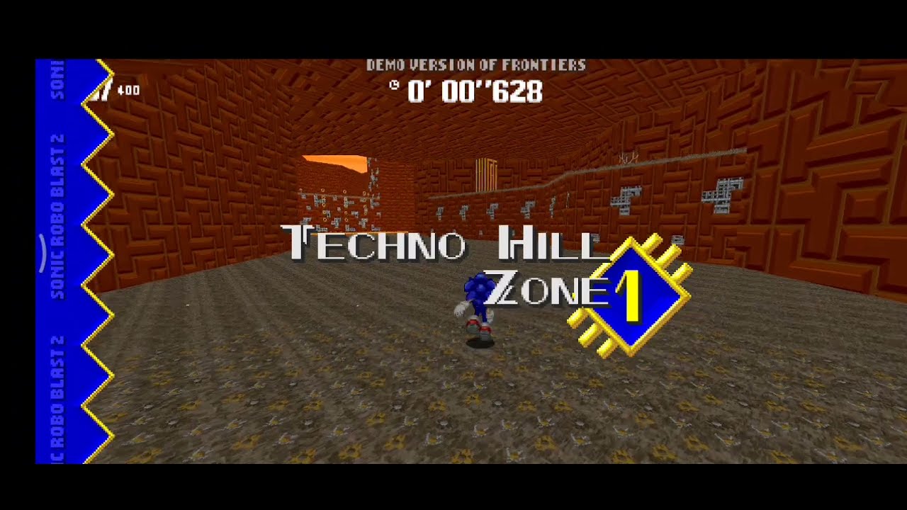 Frontiers Sonic update (cybertest demo V2) in srb2
