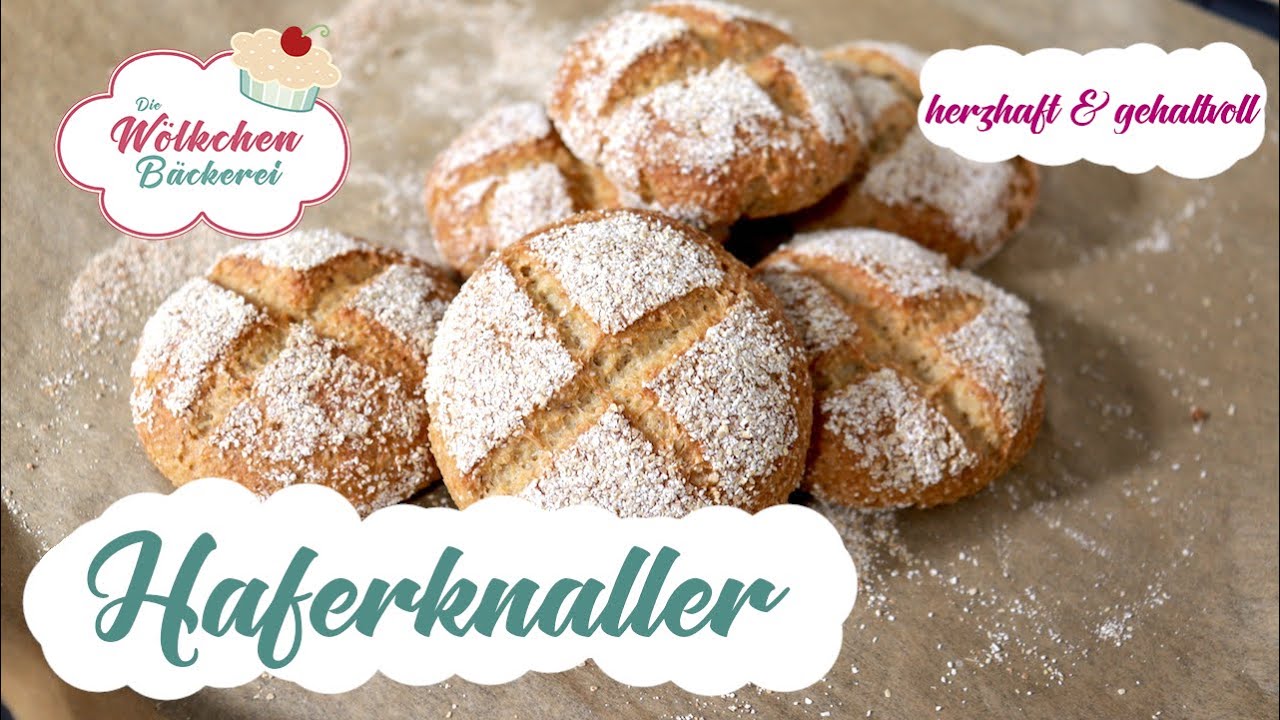 Haferknaller - ein einfaches n&auml;hrstoffhaltiges Br&ouml;tchenrezept (ww geeignet)